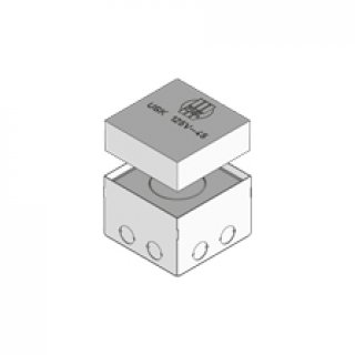 UKE125 VP WD - floorbox do parkietu i betonu