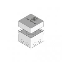 UKE125 VP WD - floorbox do parkietu i betonu